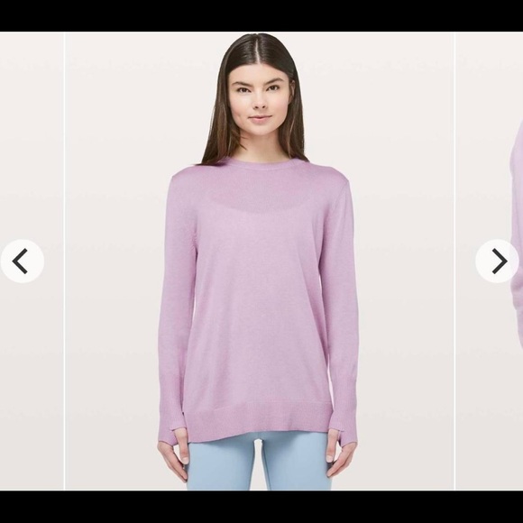 Lululemon Still At Ease Pullover Antoinette cashmere cashlu sweater - Picture 2 of 4